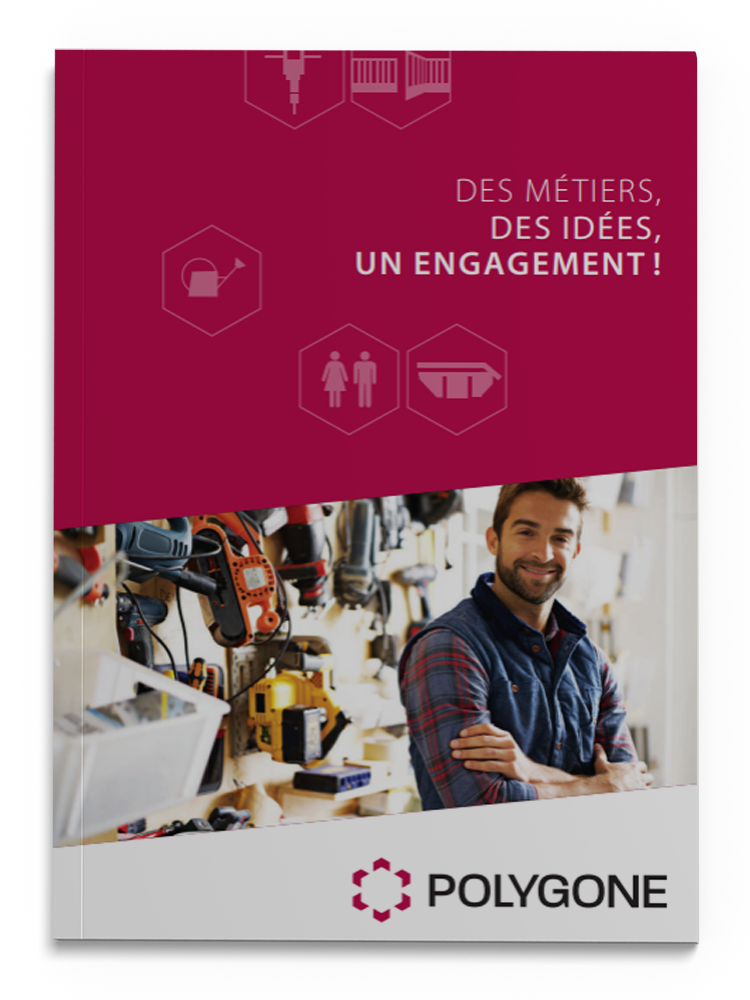 Broschüren Polygone